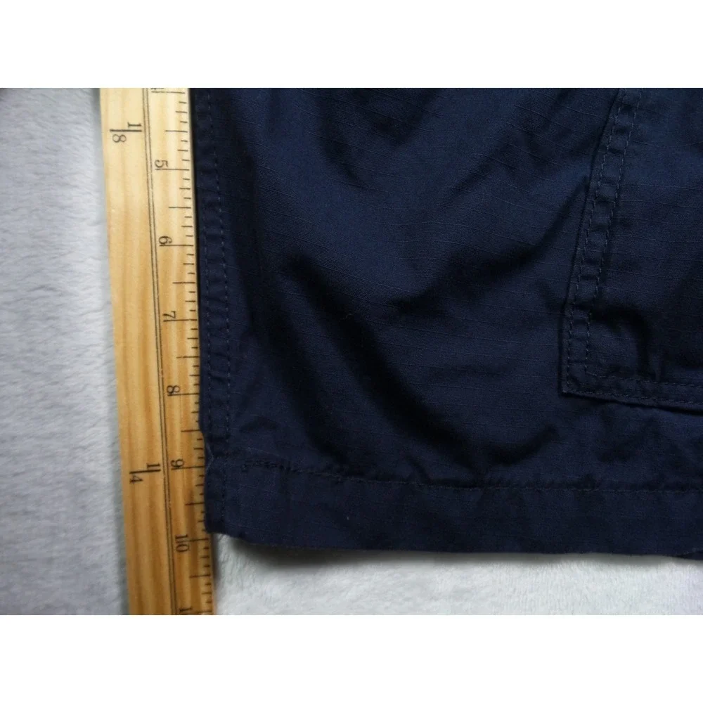 Levis‎ Shorts Mens Size 29 Blue Ripstop Canvas Cargo Pockets High Rise Outdoor